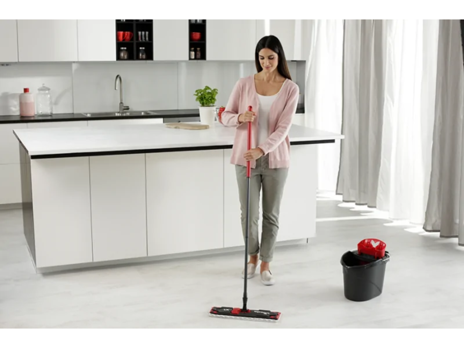 Mop płaski ULTRAMAX XL Vileda Mop+Kij 179557